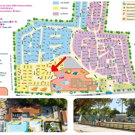 Camping Les Pins Dorés- F125s - Clim- Animaux- 4 Saint-Jean-de-Monts