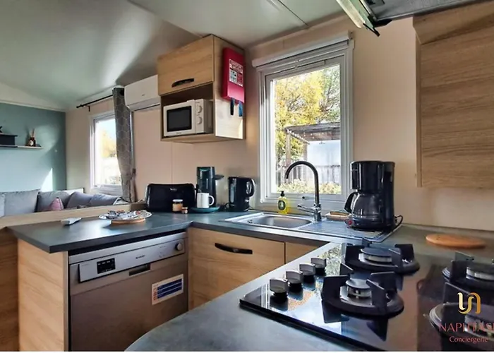 Camping Les Pins Dores- F125s - Clim- Animaux- 4 Saint-Jean-de-Monts