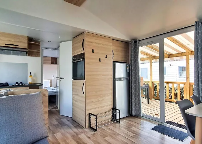 Les Pins Dores- F125s - Clim- Animaux- 4 Camping Saint-Jean-de-Monts